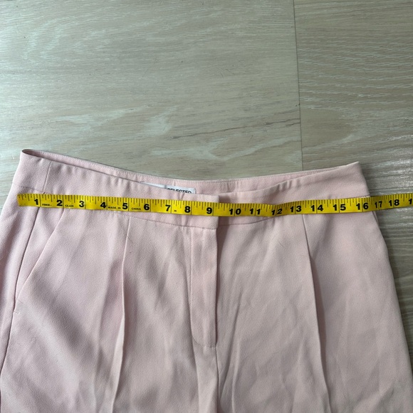 ASOS Selected Femme Pink Wide-Leg Women's Pants - Picture 7 of 8